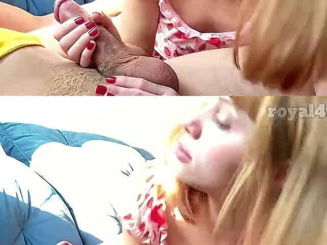 Beautiful Redhead Stepdaughter Fucked In Her Tight Butt