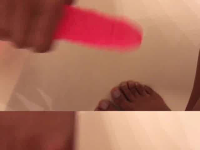 Enjoyable cutie rubs your schlong *POV* ( showing feet)