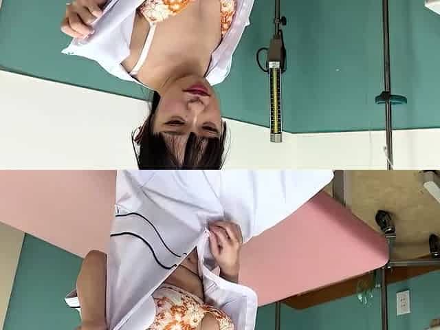 Japanese teen spreads legs for toys and cock