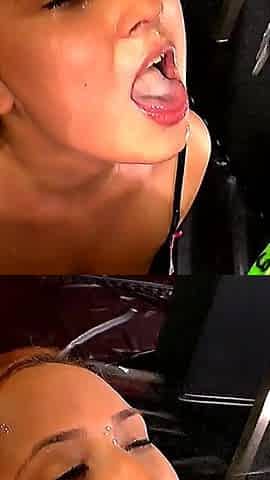 Gangbang Blonde with Multiple Cocks