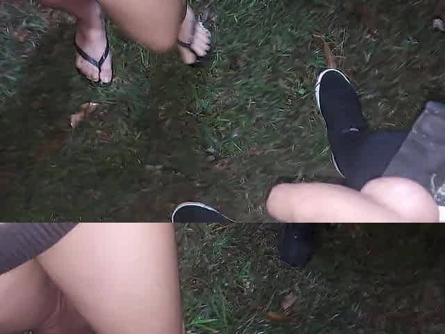 I took 2 dongs after the party, they banged me on the side of the road