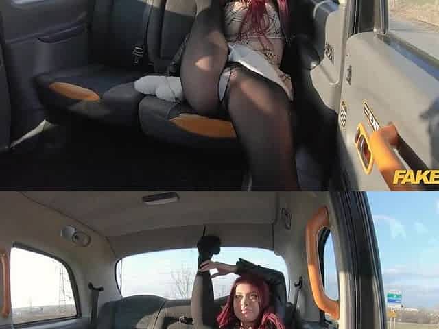 Fake Taxi British gymnastics teacher ATLANTA MORENO banged in the taxi