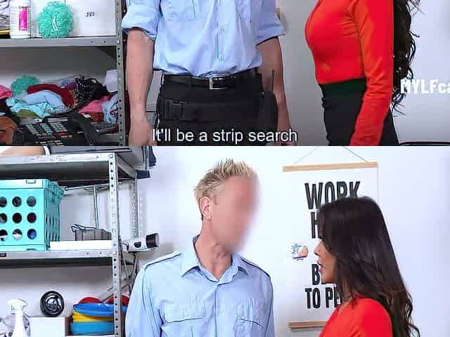 Buttplugged Oriental mother I'd like to fuck Caught Shoplifting (Cop Gets Nasty Ideas)