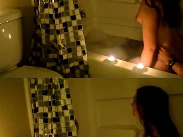 Amateur latin caught by hidden cam
