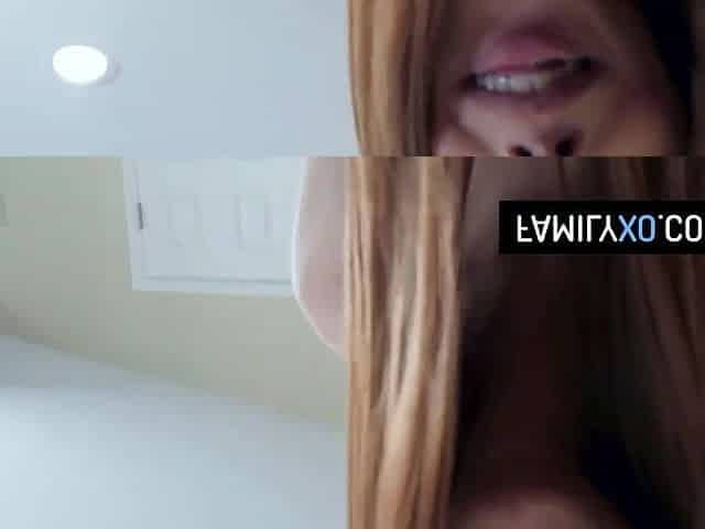 Slim stepdaughter pleasures her perv stepfather
