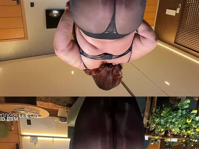 Angel BBW with Her Pussy and Tits Totally Soaked