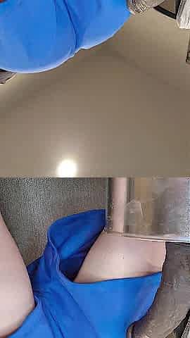 Riding my ebony vibrator lips that clutch