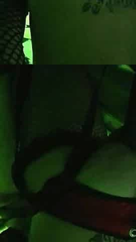 Pegging Husband Bent Over Bed