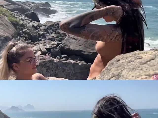 MY ALLY AND I GOT LEWD AND SCREWED ON THE IN NATURE'S GARB BEACH