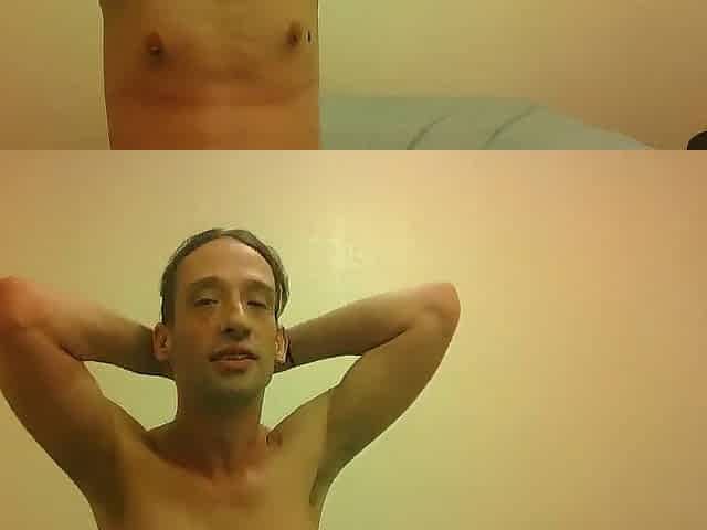 Topless Transgirl Moving Her Ears Handsfree