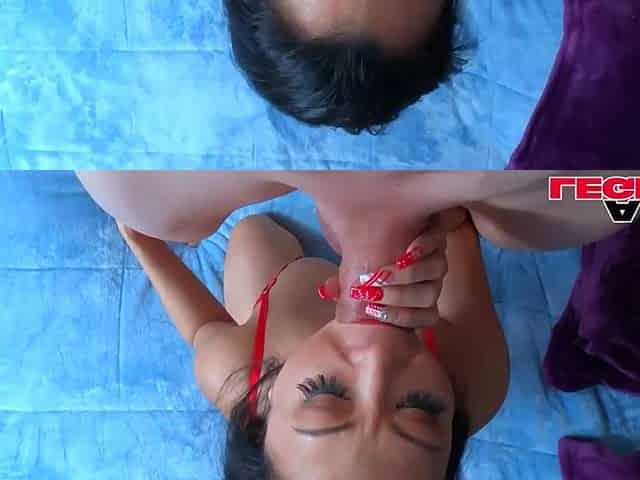 Brunetet Wench Krystal Davis Uses Her Soaked Cunt To Massage A Large Weenie!