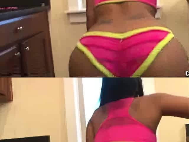 Sexy black sista milks a corny honky who is packing a