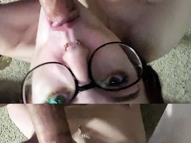 Beauty Amateur Redhead Teen make Perfect Blowjob
