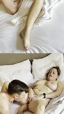 Slut Marie Fucks Repair Man!
