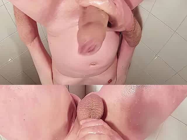 Sperm Flow Slomotion Uncut Large Cock 416