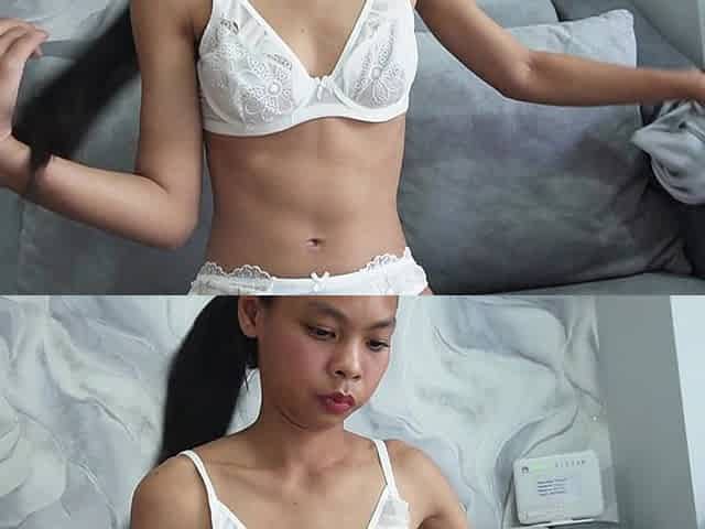 Super Skinny Asian Bitch Destroyed by the Bwc