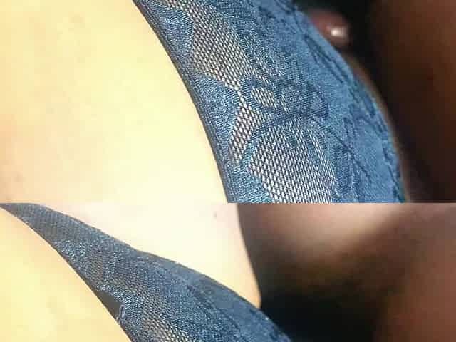 Rubbing Her Cute Pussy Before He Fuckks
