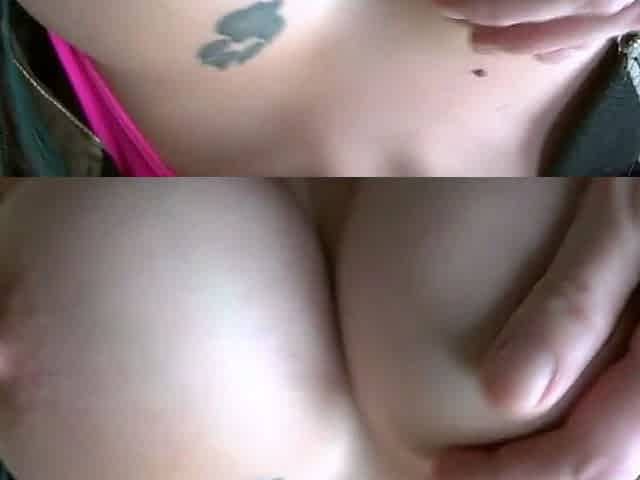 Pinkhair Cougar passionatly giving head