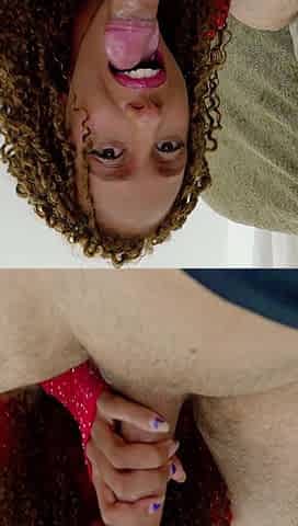 I Ate the Huge Pussy of the Hot Young Black Woman