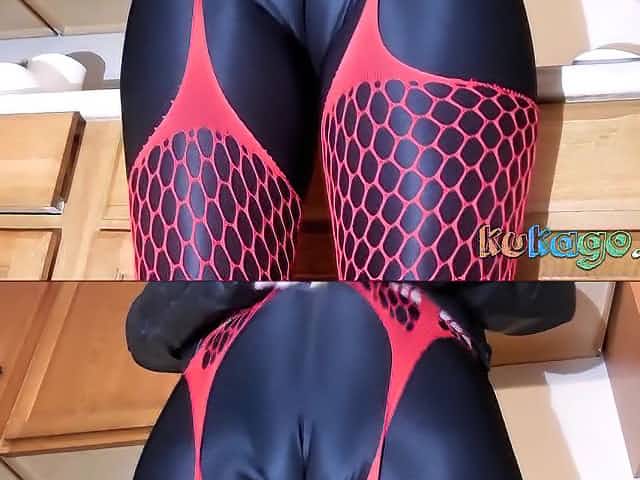 Spandex Angel - Spandex and fishnet fetish