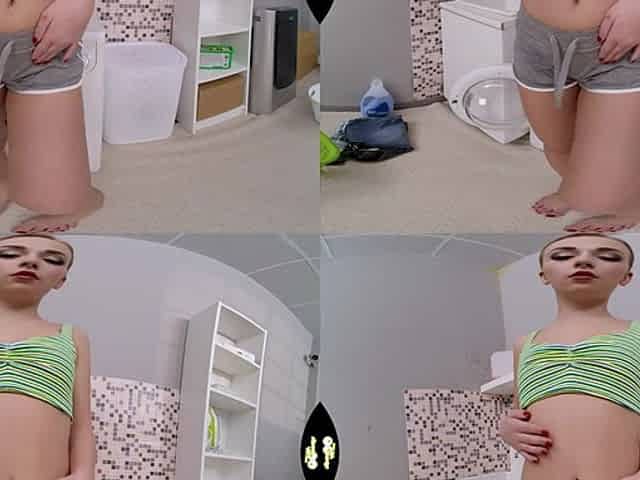 Time for Play; Cute Babe Solo - Squeeze VR - SexLikeReal