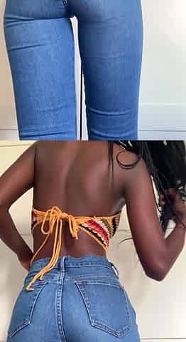 Hot Big Black Latina booty Black and Ebony