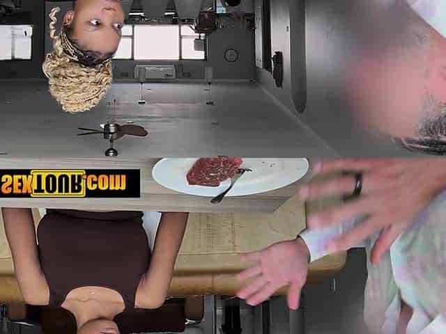Ebony 18yo with big jugs carnivore diet
