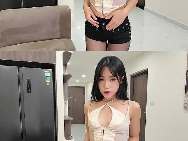 Owe Rent, College Hotty Sucks Rod to Pay. Cum Drink & Sloppy Fellatio