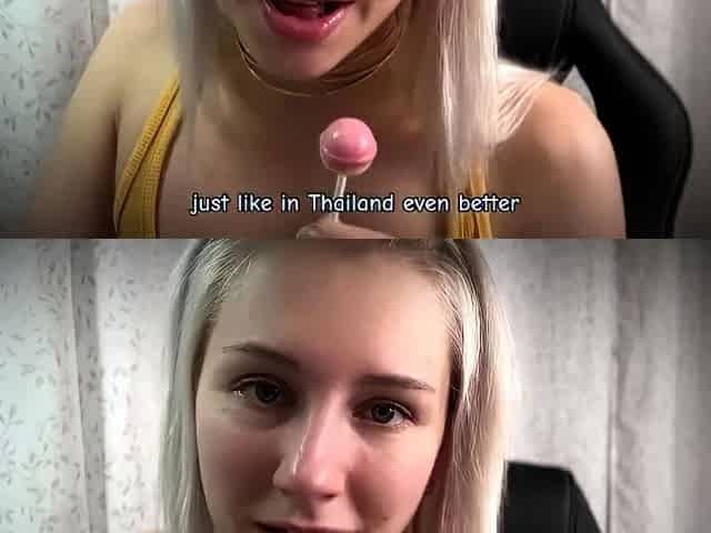 Horny blonde chick hardcore fucking at the field