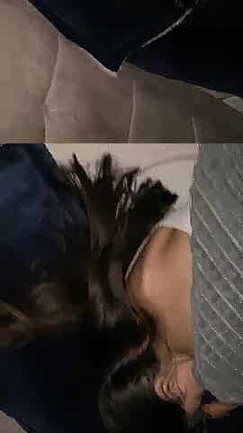 Beginning the day with cum on face