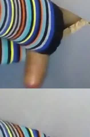 Millking table with feet
