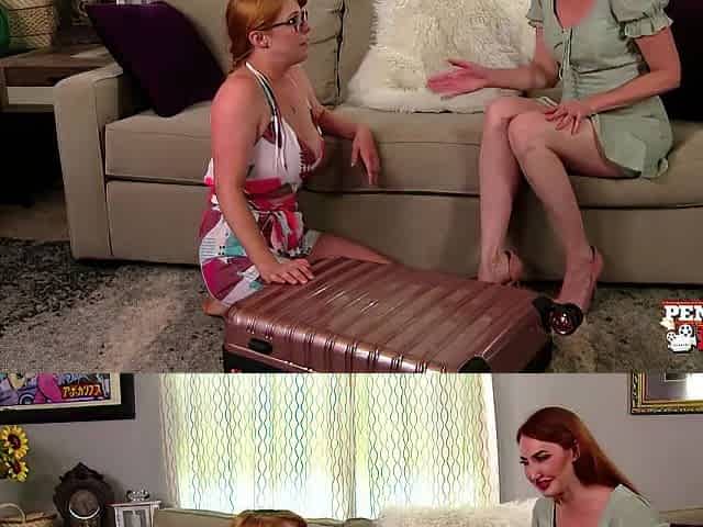 Ginger Penny Pax Visites & Screws The Sexiest Aunt! It's Kendra James!