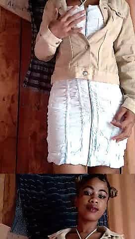 Ebony Teen Chick Stip for U