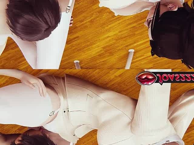 Erotic 3D Hentai with Big Titted Teacher - Desk Cunnilingus and Intense Squirt Ending