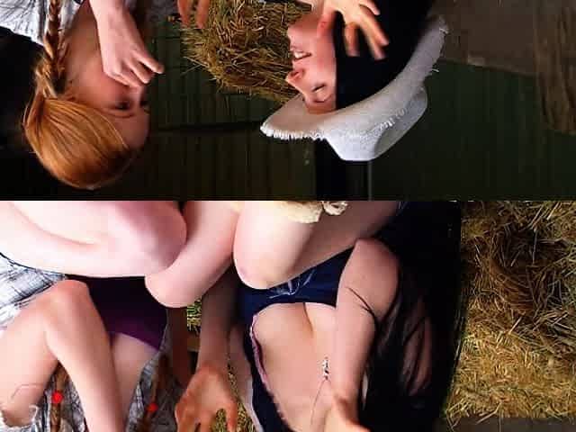 Blonde Teen Girls Lesbian Fun