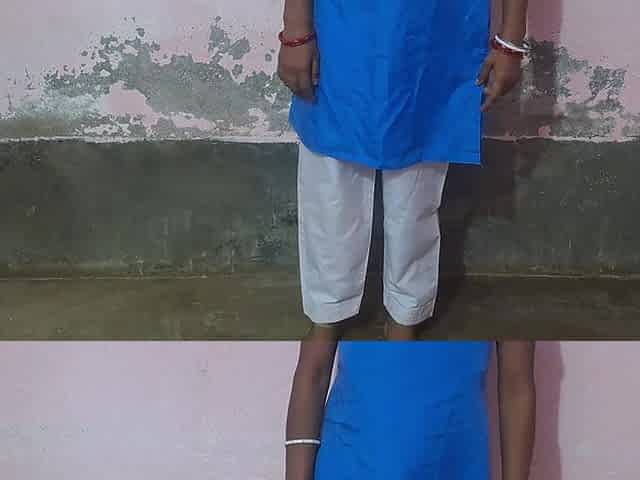 College Student with College Dress
