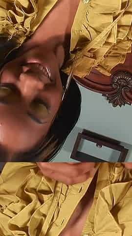 Yes Please, Give Me More! - Black Beauty Gets Intense Pussy Licking on Couch