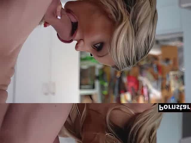 Sexy Blonde Brittany Andrews Is Your Pornstar Wife And Takes A Big Cock For You