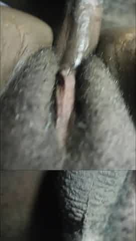 Close up creampie screw