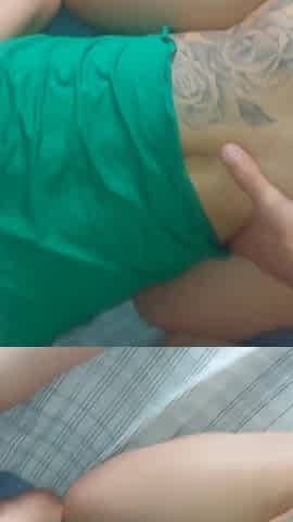 Wife Takes off Her Husband's Condom so He Can Cum Inside Her Friend