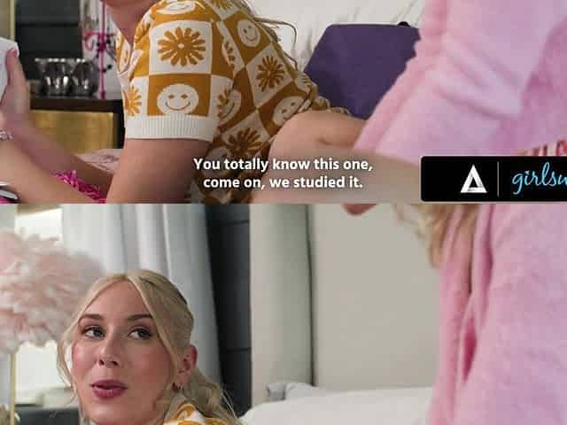 Kenna James and Kay Lovely hot lesbian sex
