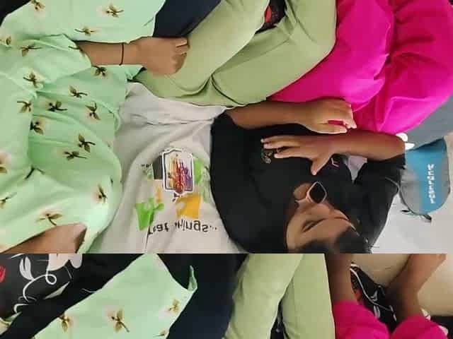 Most good Trio Sex :-Seeing Komal and Neha alone in the room, they got violent Screw