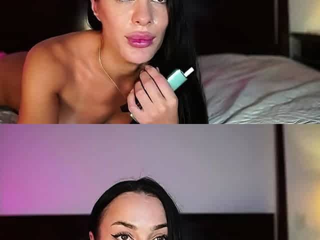 Lonely milf and her dick