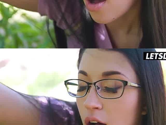 Lesbo Honeys Entice Hiker In Hawt Trio - A CUTIE KNOWS