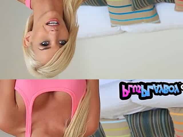 Hawt large titties blond mother I'd like to fuck Taylor Seinturier excitement posing in underware