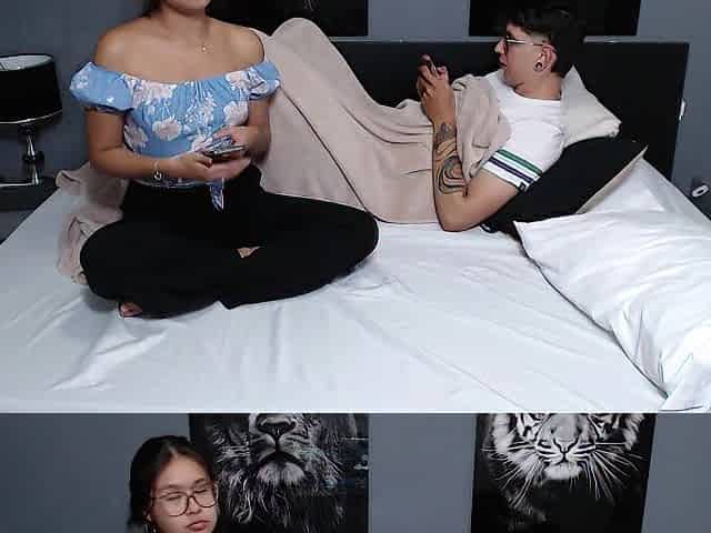 My neighbour seduces me to fill her twat with milk