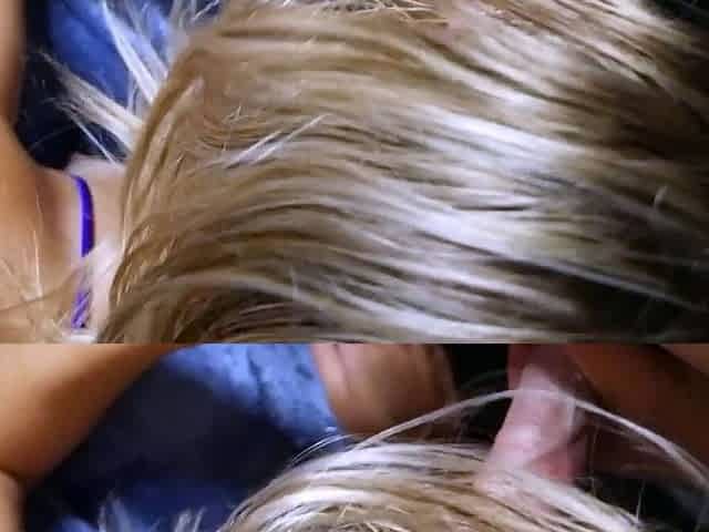 Ambie Bambii Getting Drilled In Purple Night Dress