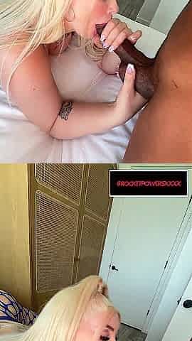 1st Time on Camera Thick PAWG Trixi Brooks Takes BBC Pt. 1
