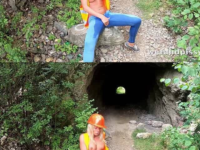 Claudia In Nature Part 2 by Wet And Pissy