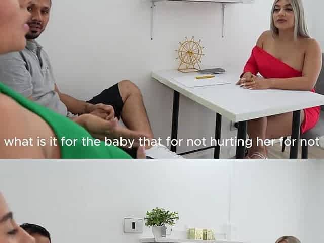 COUPLES THERAPY ENDS IN A HAWT TRIO WITH THE DOCTOR - MELANI RINCON